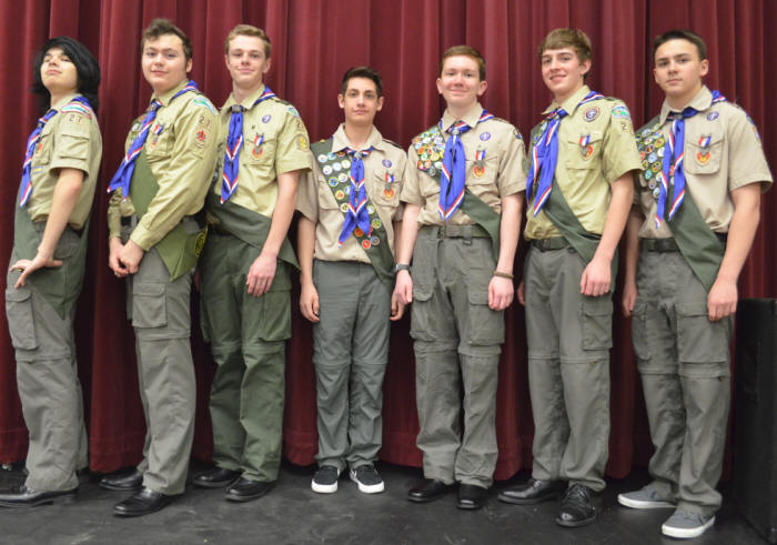 Troop 27 Eagle Scouts - 2015 Eagle Court of Honor
