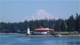 Fox Island, WA and Mt. Rainier