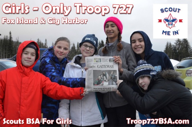Scouts BSA Troop 727 of Fox Island