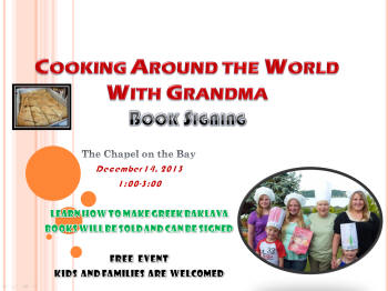 Cooking Around The World With Gramma Book Signing
