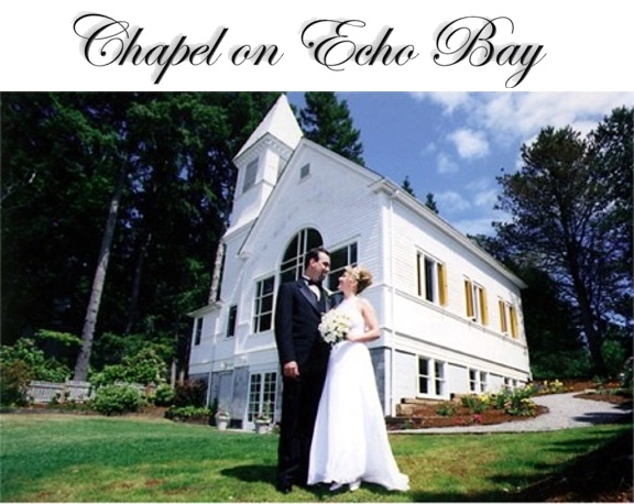 The Fox Island Chapel on Echo Bay